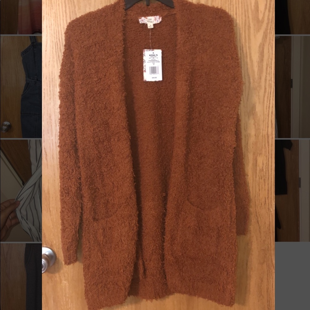 Sherpa cardigan
